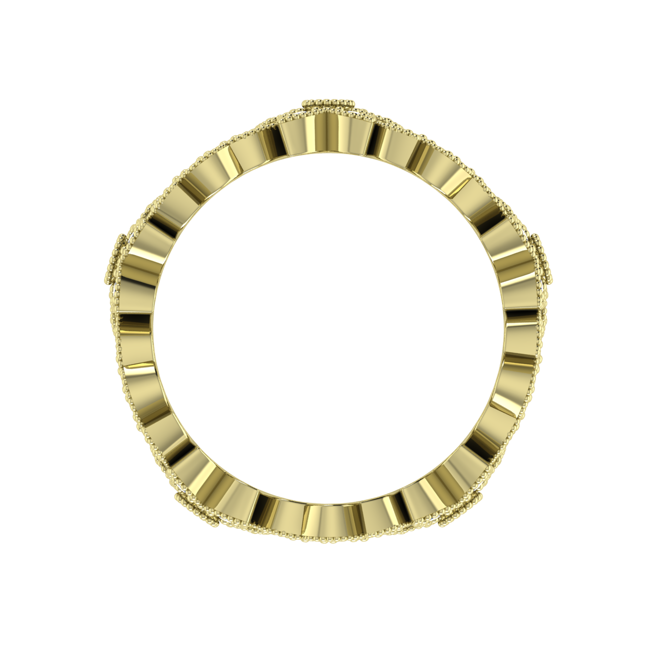 FASHION DIAMONDS FLORAL RINGS & BANDS